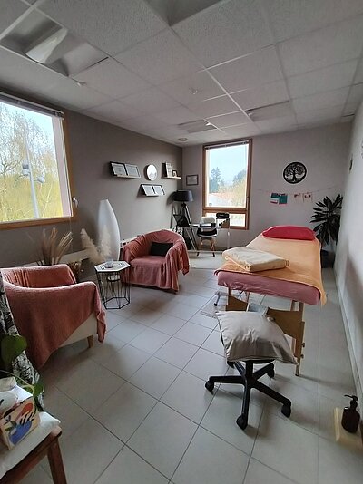 Valérie Kierzkowski, praticienne à la Maison du Bien-être, propose aussi la réflexologie plantaire depuis le 20 mars