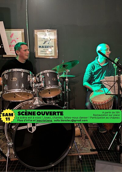 Scène ouverte - Samedi 11 avril !