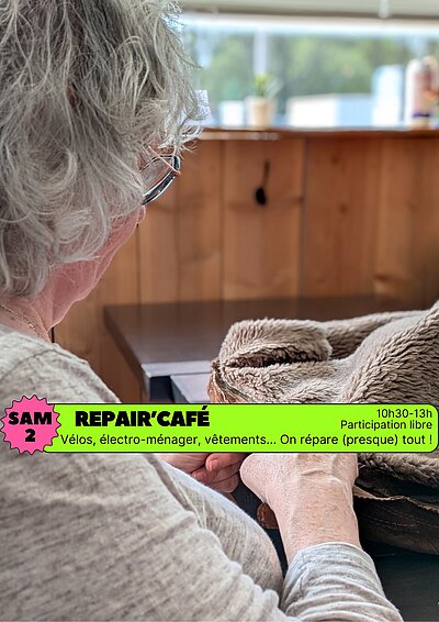 Repair' Café samedi 2 mai !