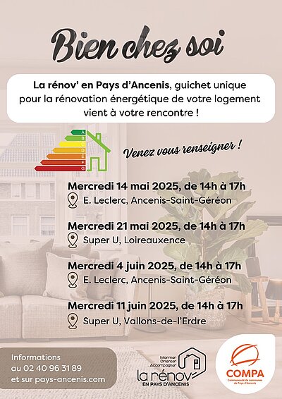 La rénov' en Pays d'Ancenis vient à votre rencontre !