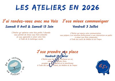 Ateliers autour de la Voix - Sous le Pommier