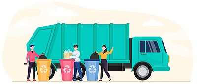 fortes chaleurs - changements heures de collectes des déchets