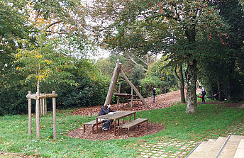 Jeux enfants au Parc de la Mothe