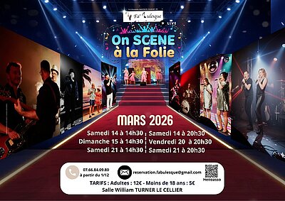Réservez vite pour le nouveau spectacle FaBulesque