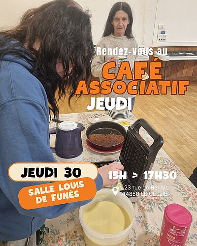 Café asso jeudi 30 avril