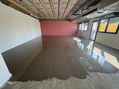 Avancée du chantier de rénovation de l'école élémentaire publique Les Lonnières