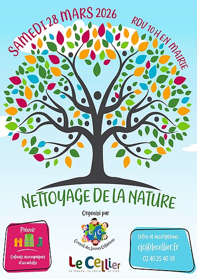 Participez au Nettoyage de la nature organisé par le Conseil des Jeunes Cellariens
