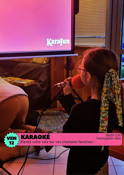 Soirée karaoké, vendredi 12 juin