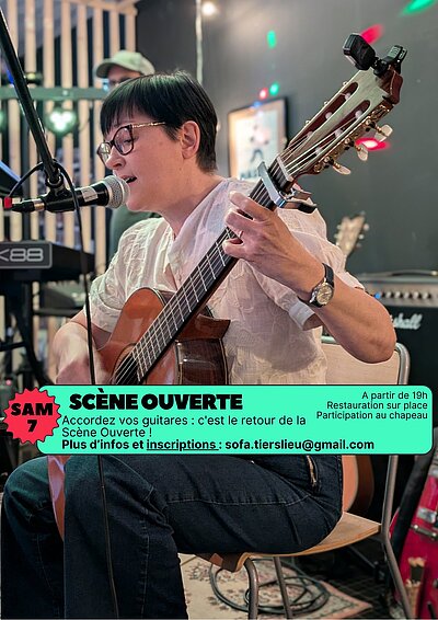 Scène ouverte samedi 7 février !!