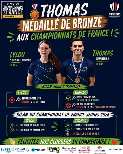 🥉 MÉDAILLE DE BRONZE AUX CHAMPIONNATS DE FRANCE ! 🥉