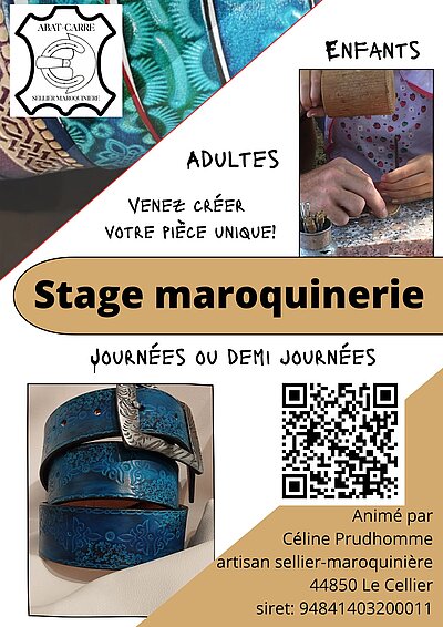 stage enfants : viens créer une ceinture pour la fête des pères