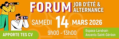 FORUM job d'été et Alternance - Mission Locale du Pays d'Ancenis