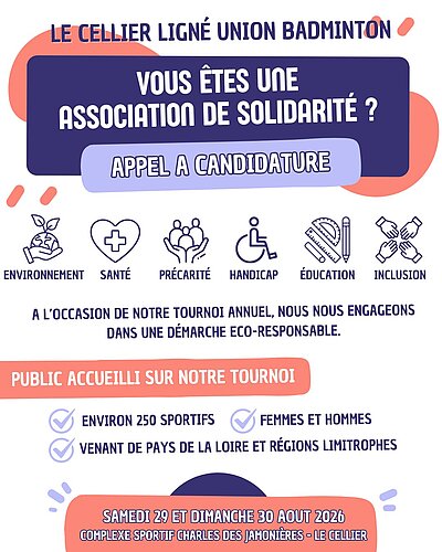 📣 Appel à candidature – Associations du Pays d’Ancenis