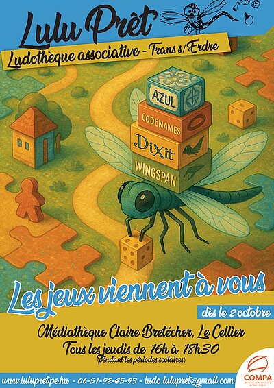 La ludothèque LULU PRÊT’ arrive près de chez vous
