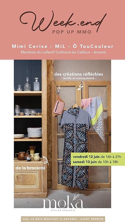 Pop Up MMO #3 chez Moka