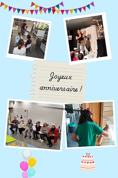 Les 10 ans de la médiathèque Claire Bretécher