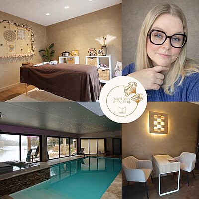 Aurélie Suteau de « Natur’o Bien-Être » consulte au Cellier et également à Ligné