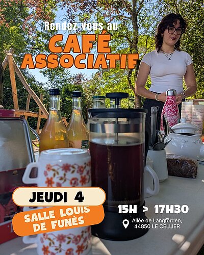 Café asso jeudi 4 juin !