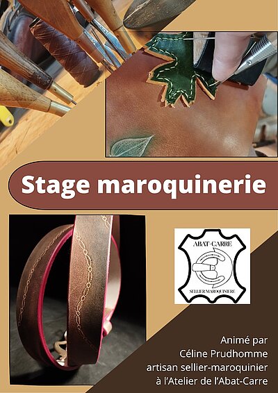 stage initiation à la maroquinerie