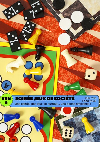 Soirée jeux de société !