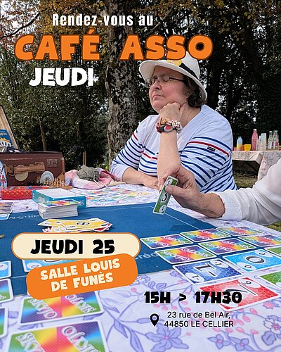 Café asso, jeudi 25 juin