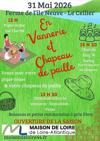 En Vannerie et Chapeau de paille